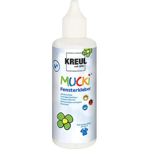 KREUL Colle de fenêtre 'MUCKI', flacon de 80 ml ()