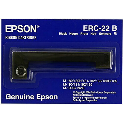 Epson ERC 22 Ruban d'impression Noir C43S015204