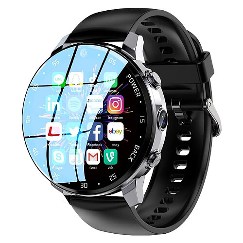 Yonis Montre Connectée 4G Android 8.1 IP67 GPS