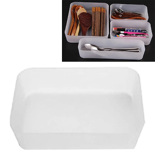 Wewoo Tiroirs réglables Cuisine Couverts Séparateur Boîte de rangement de maquillage Rangements pour organisateur de maison S