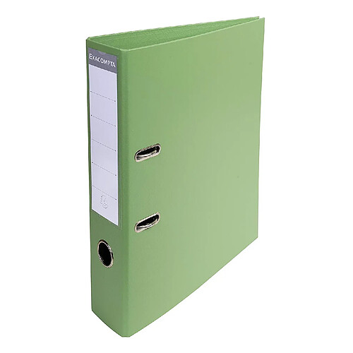 Exacompta 53756E Set de 10 Classeurs à levier PremTouch en PVC format 32x29 cm Vert anis