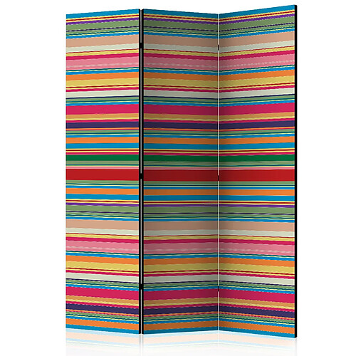 Artgeist Paravent - Subdued stripes [Room Dividers] [135x172]