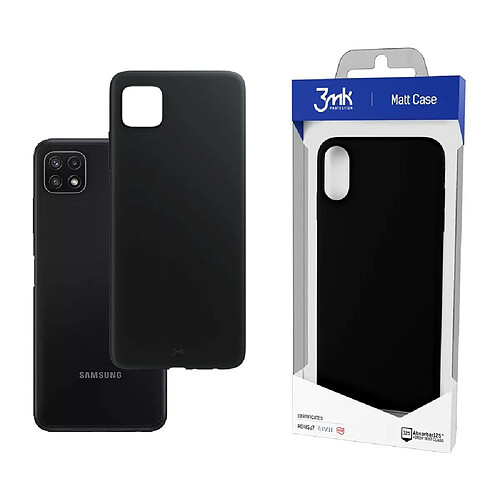 Max Protection Samsung Galaxy A22 5G - 3mk Matt Case black