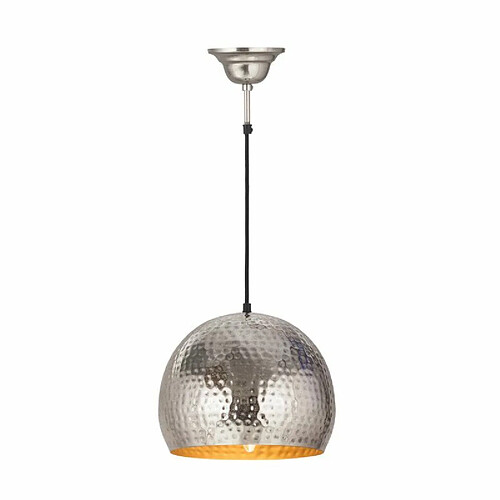 Paris Prix Lampe Suspension Design Factory Style 27cm Argent