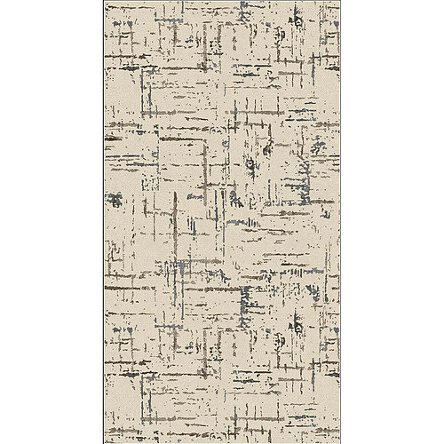 HOMEMANIA Tapis Imprimé Empty 2 - Résumé - Décoration de Maison - antidérapants - Pour Salon, séjour, chambre à coucher - Multicolore en Polyester, Coton, 60 x 100 cm