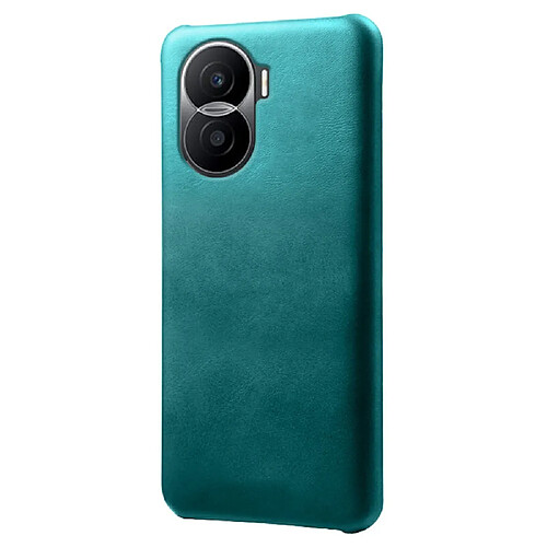 Coque en TPU + PU slim, shockproof, texture mollet, anti-rayures pour votre Honor X40i 5G - vert