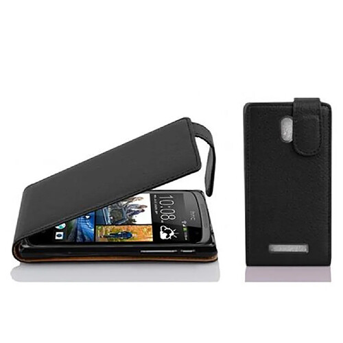 Cadorabo Coque HTC Desire 500 Etui en Noir