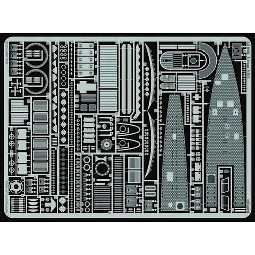 U-Boot Typ VII C Wolf Pack Fotoätzsatz Die grauen Wölfe- 1:72e - Eduard Accessories