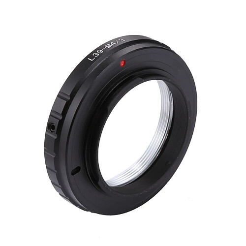 Wewoo Bague d'adaptation appareil photo pour Olympus E-P1, Panasonic G1, objectif caméras GH1-M4 / 3 L39 Mount Lens to M4 / 3 Adaptateur d'objectif