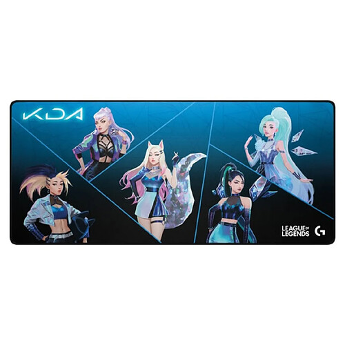 Universal Logitech kDa G840 Tapis de souris gaming 900 * 400 * 3mm K/DA Tapis de souris gaming Clavier Tableau Tableau LOL PUBG Tableau PC Gamer