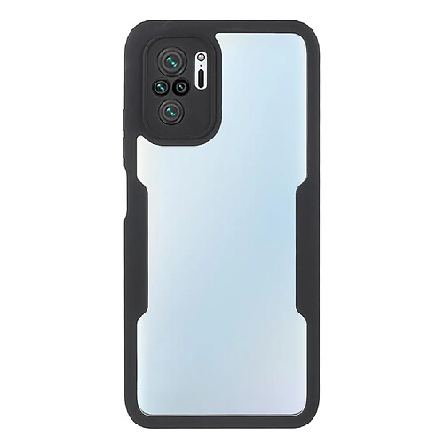 Coque en TPU + acrylique anti-chute, avec lentille noir pour votre Xiaomi Redmi Note 10 4G/Note 10S