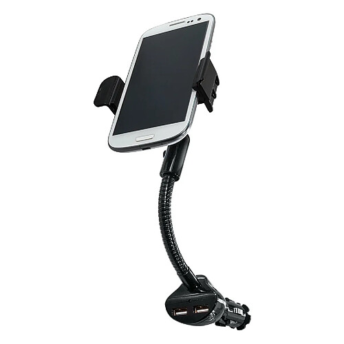 LogiLink Chargeur allume-cigare & support pour smartphone ()