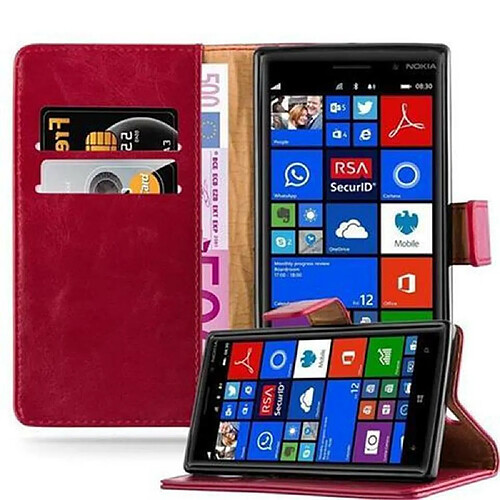 Cadorabo Coque Nokia Lumia 830 Etui en Rouge