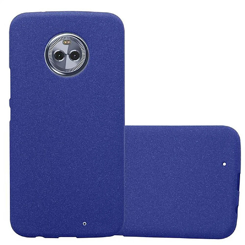 Cadorabo Coque Motorola MOTO X4 Etui en Bleu