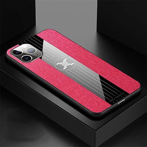 Wewoo Coque Souple Etui de protection en TPU pour antichoc iPhone 11 Pro XINLI Rouge