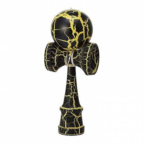 Kendama crackle coloris jaune