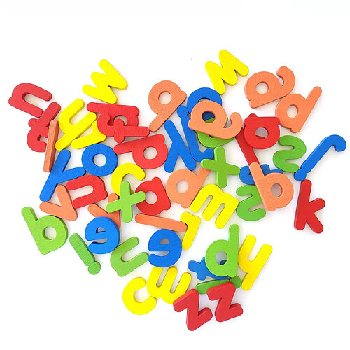 Universal Mots en bois jeux d'orthographe Anglais 26 lettres reconnaissance lettres éducation préscolaire reconnaissance puzzle Montessori |