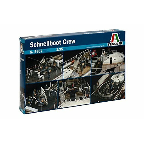 Italeri 5607S 1: 35 Schnellboot crew Maquette Kit