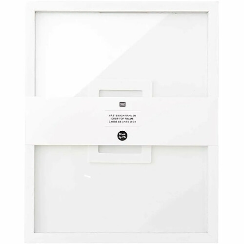 Rico Livre d'or cadre bois blanc- 24 x 30 cm