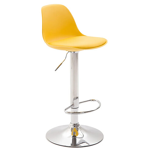 Non Tabouret de bar Kiel simili cuir