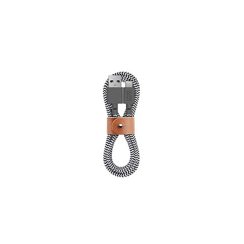 Câble ceinture Native Union USB A vers USB C Zebra 1,2m