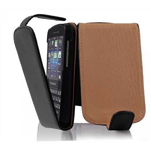 Cadorabo Coque Blackberry Q10 Etui en Noir