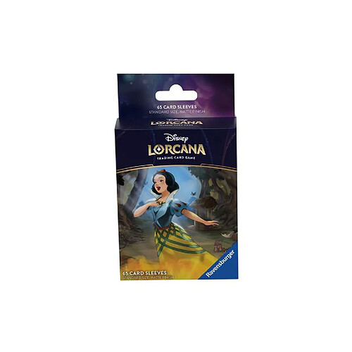 Cartes à collectionner Ravensburger Disney Lorcana TCG Protège cartes Sleeves Blanche Neige