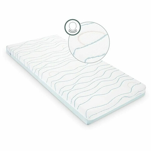 Babymoov Matelas Ergonomique , anti-tete plate, respirant, 70 x 140 cm