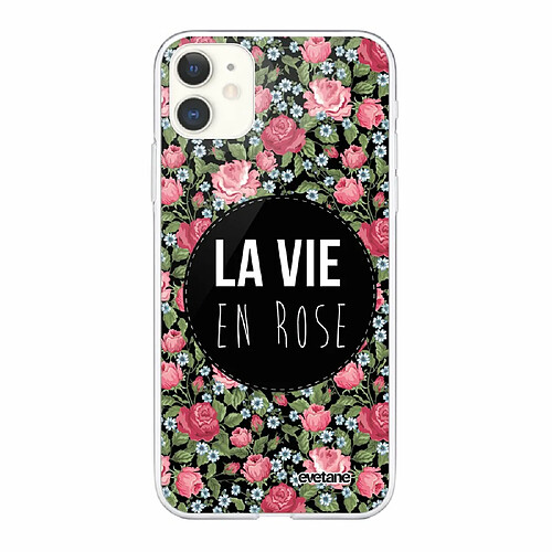 Evetane Coque iPhone 11 360 intégrale avant arrière transparente