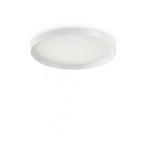 Ideal Lux Plafonnier LED intégré Fly Métal,aluminium,plastique blanc 1 ampoule 7cm