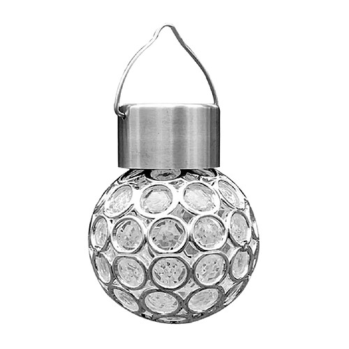 solaire alimenté led ampoule jardin rue yard arbre suspension lampe coloré