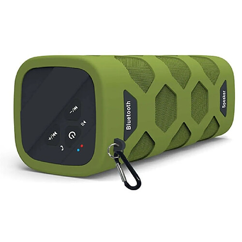 Universal Haut-parleur Bluetooth sans fil avec alimentation étanche Portable extérieure Mini Colonne Boîte haut-parleur stéréo pour téléphone mobile | Haut-parleurs portables (vert)