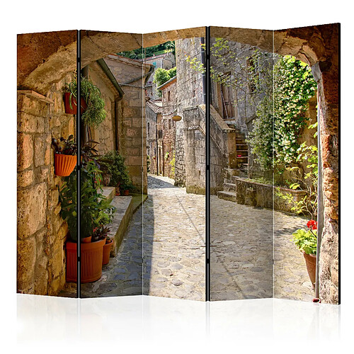 Artgeist Paravent - Provincial alley in Tuscany II [Room Dividers] [225x172]