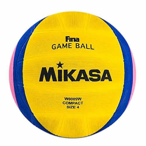 Mikasa 2012 London Olympic Water Polo Game Ball (Yellow/Blue/Pink Size 4)