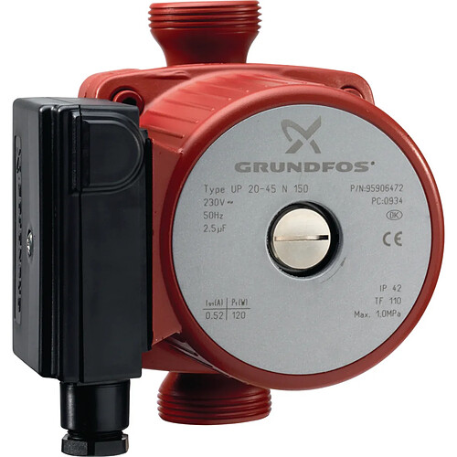 circulateur - up 20-30 n 150 - grundfos 59643500