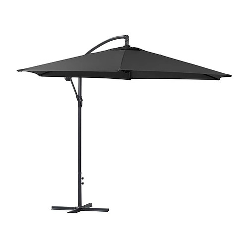 Habitat Et Jardin Parasol déporté Ilios - Noir