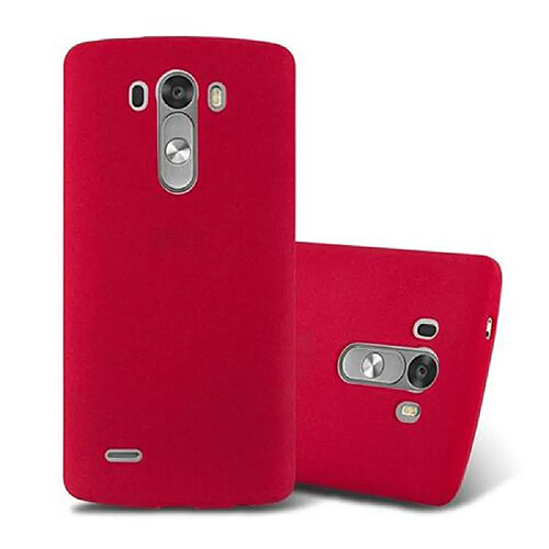 Cadorabo Coque LG G3 Etui en Rouge