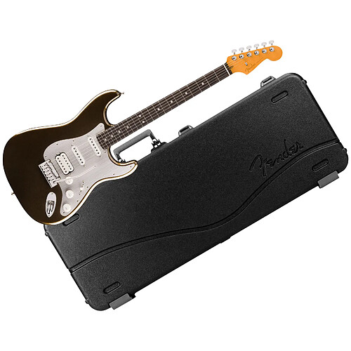 American Ultra II Stratocaster HSS EB Texas Tea + Etui Fender