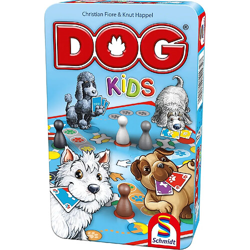 Schmidt Spiele DOG® Kids boîte métallique