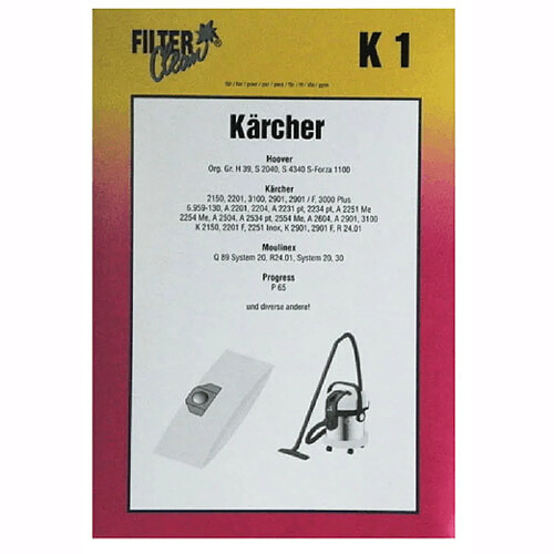 SACHET X3 SACS KARCHER TORNADO