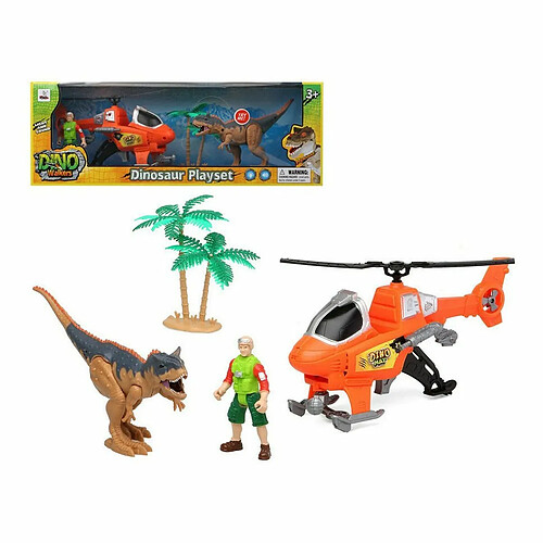 BigBuy Fun Jeu de Véhicules Dino Walkers 47 x 17 cm