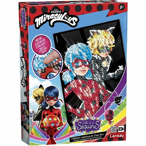 Ludendo Coffret création Mille et un sequins Miraculous