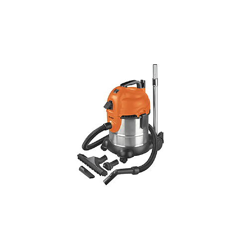 Aspirateur eau et poussières 20L prise synchronisée et décolmatage - 230 V 1400 W - Force 1420S wet-dry - 161328 - Eurom