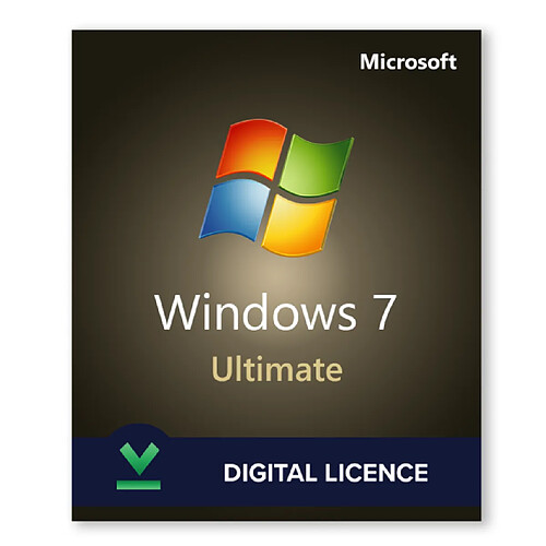 Microsoft Windows 7 Édition Intégrale SP1 - Licence numérique - Logiciel en téléchargement