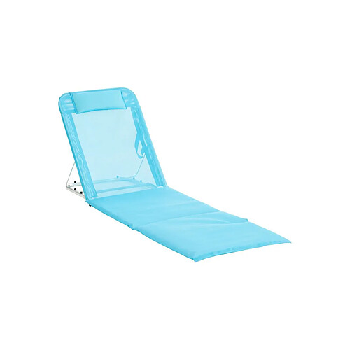 HEVEA Matelas de plage et caldos Banasal Bleu.