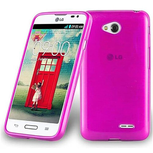 Cadorabo Coque LG L70 (1. SIM) Etui en Rose