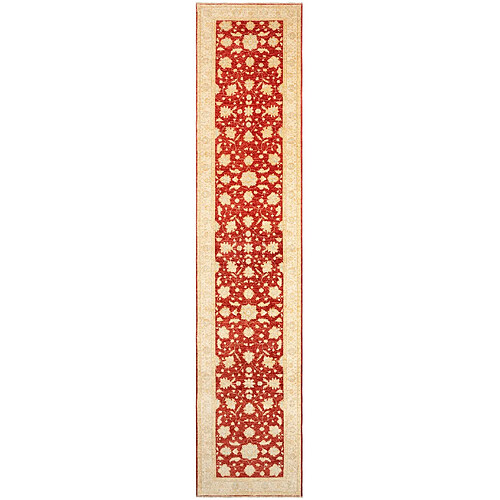 Vidal Tapis de couloir en laine 493x105 beige Kaizar