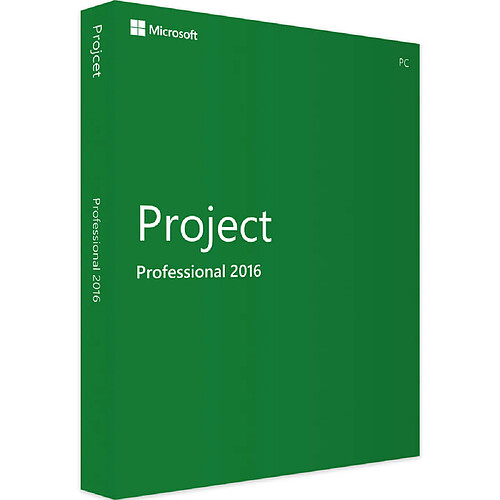 Microsoft Project Professionnel 2016 - neuf & authentique - en téléchargement