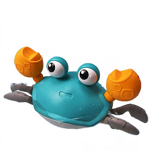 Universal Salle de bain bébé jouets de bain gros crabe horloge bébé classique plage jeux d'eau jeux bébé traîne baignoire jouets d'été | Jouets roulés