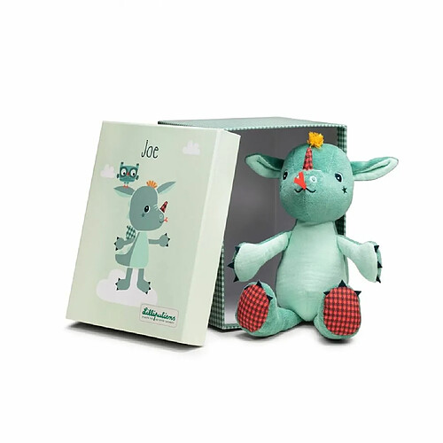 Peluche câline eco-friendly Joe le dragon - Lilliputiens